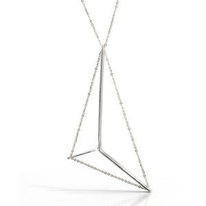 Mainsail Necklace Petite in Silver