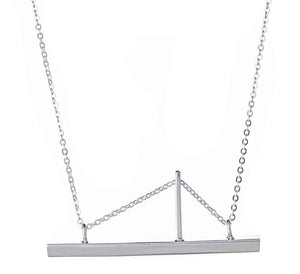 Amplitude Necklace in Sterling Silver