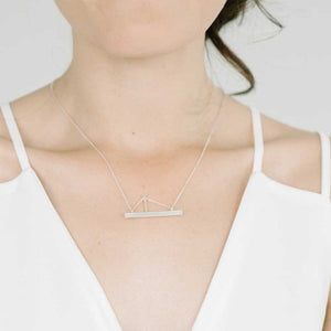 Amplitude Necklace in Sterling Silver