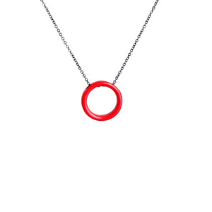 C H R O M A - Cinda Necklace Red