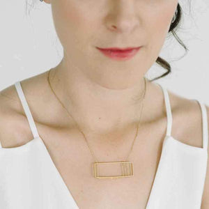 Mackintosh Necklace in Sterling Silver