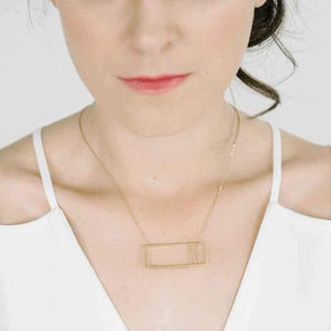 Mackintosh Necklace in Sterling Silver