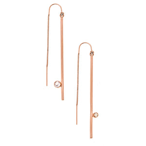 Skysill Earrings in Rose Gold