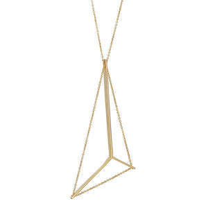 Mainsail Necklace Petite in Gold