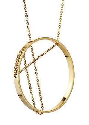 Vitruvia Necklace in Yellow Gold