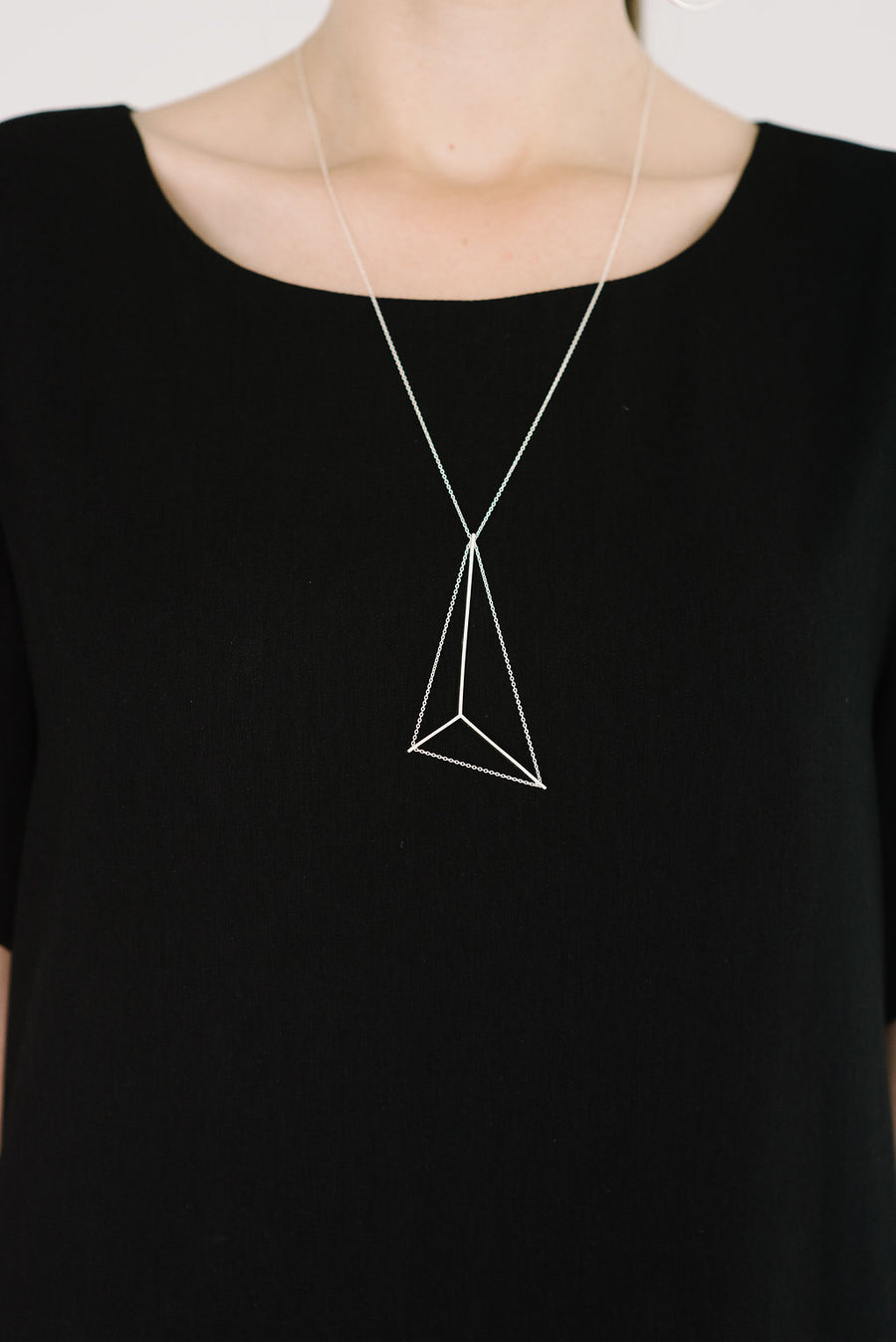 Mainsail Necklace in Gold