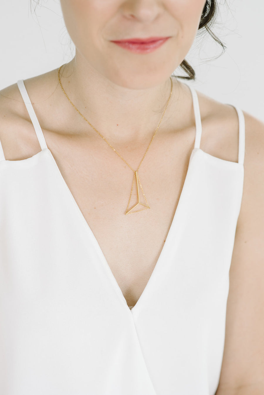 Mainsail Necklace Petite in Silver