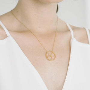 Juno Necklace in Yellow Gold