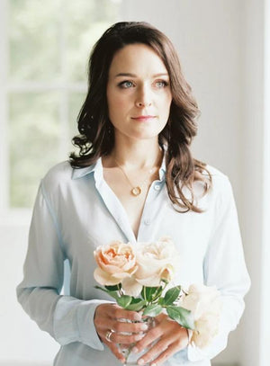 Petal Necklace in Yellow Gold