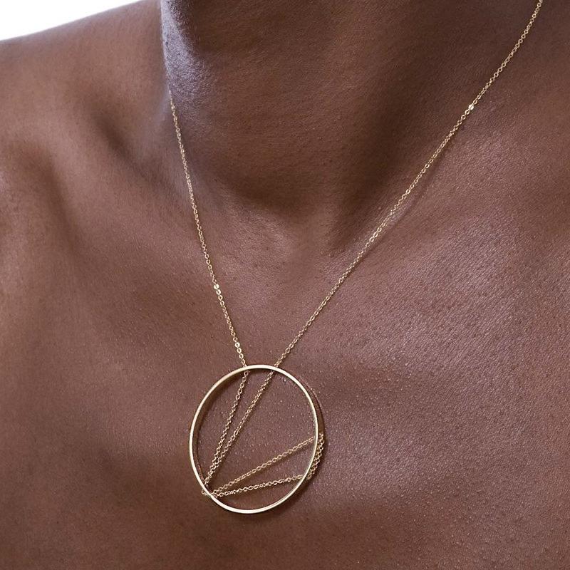 Arc Necklace in Sterling Silver
